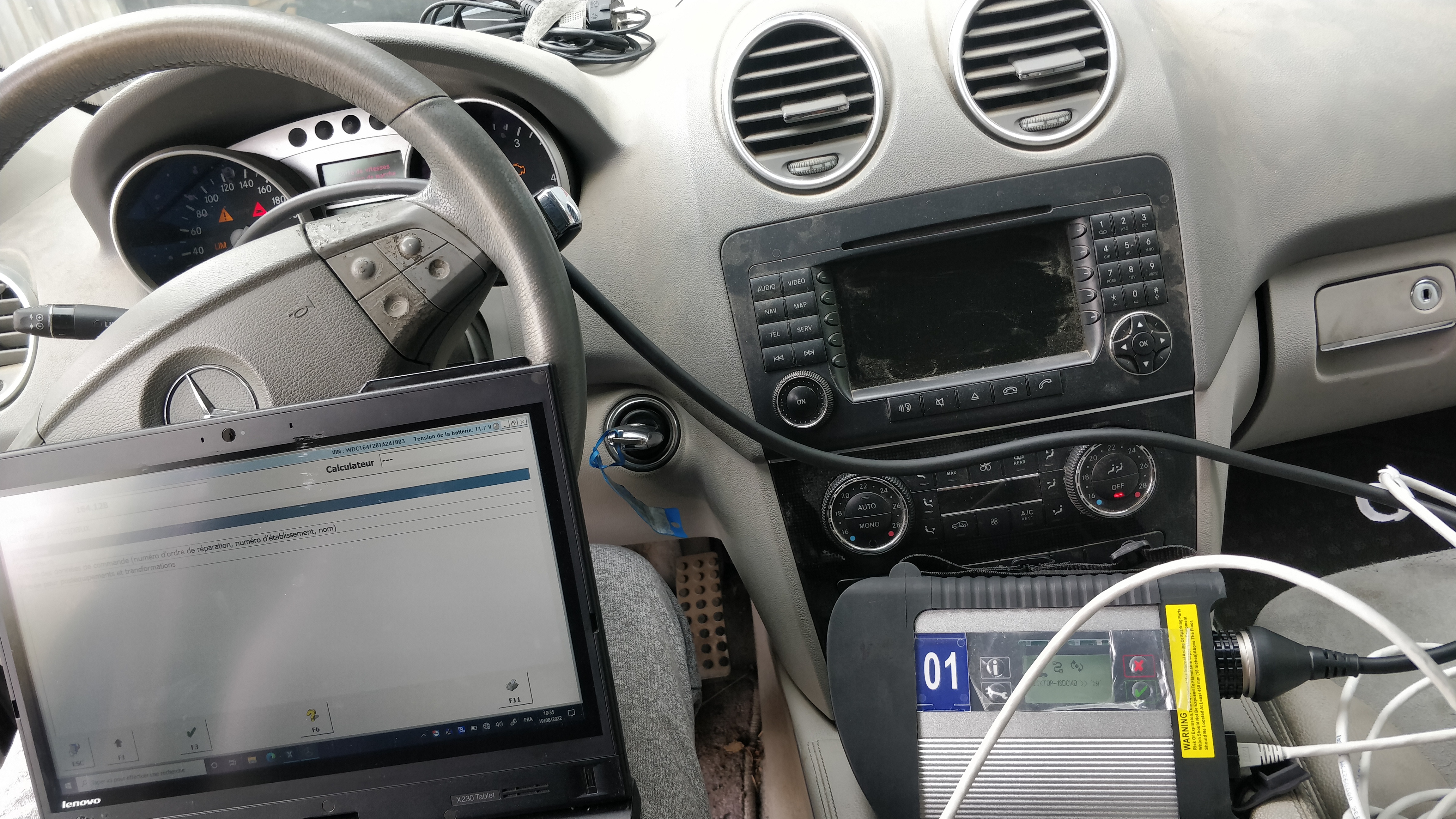 Interface diagnostic automobile — Electronique Automobile Lille