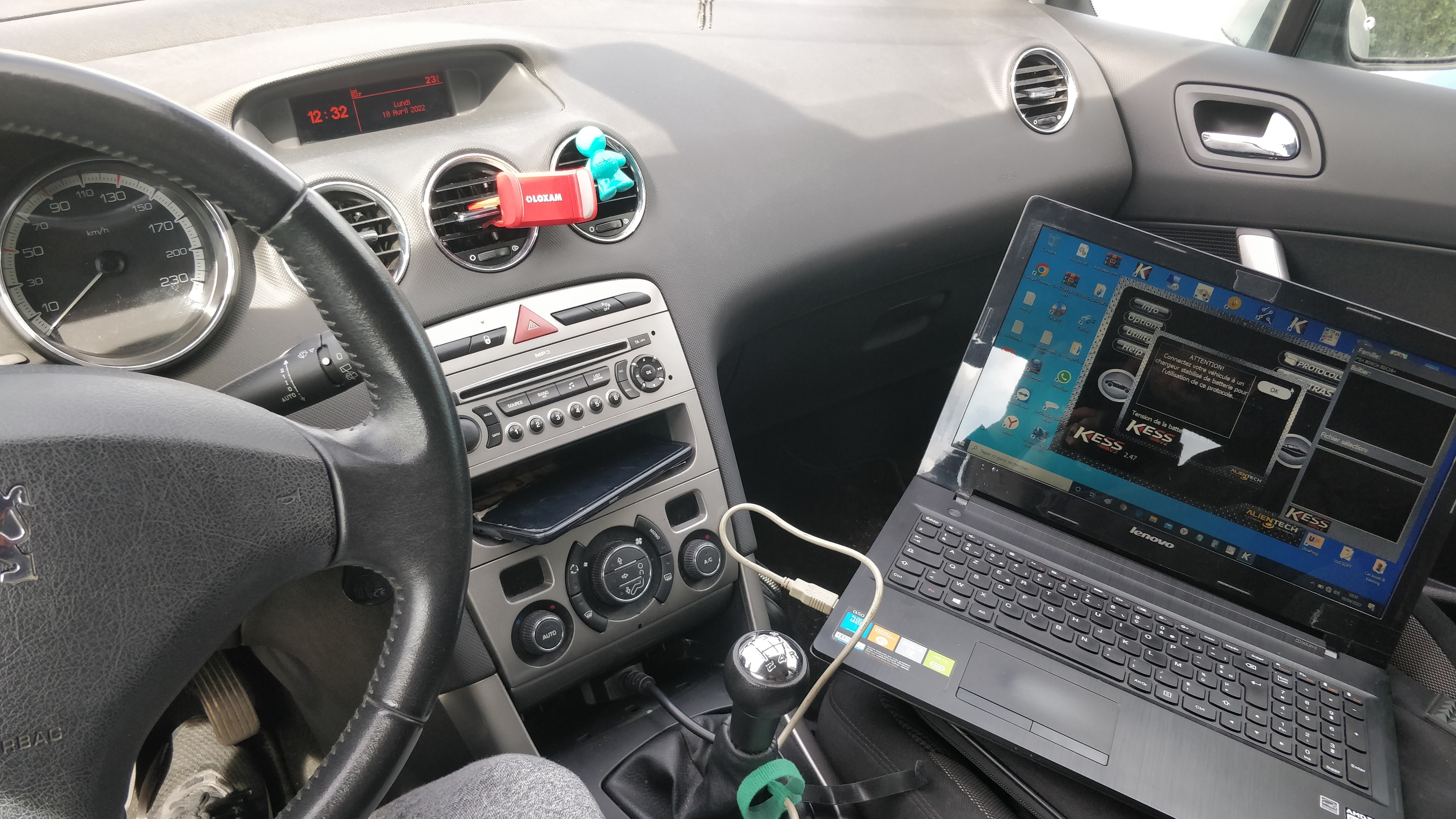 Audi S3 Stage 1 reprogrammation — Electronique Automobile Lille